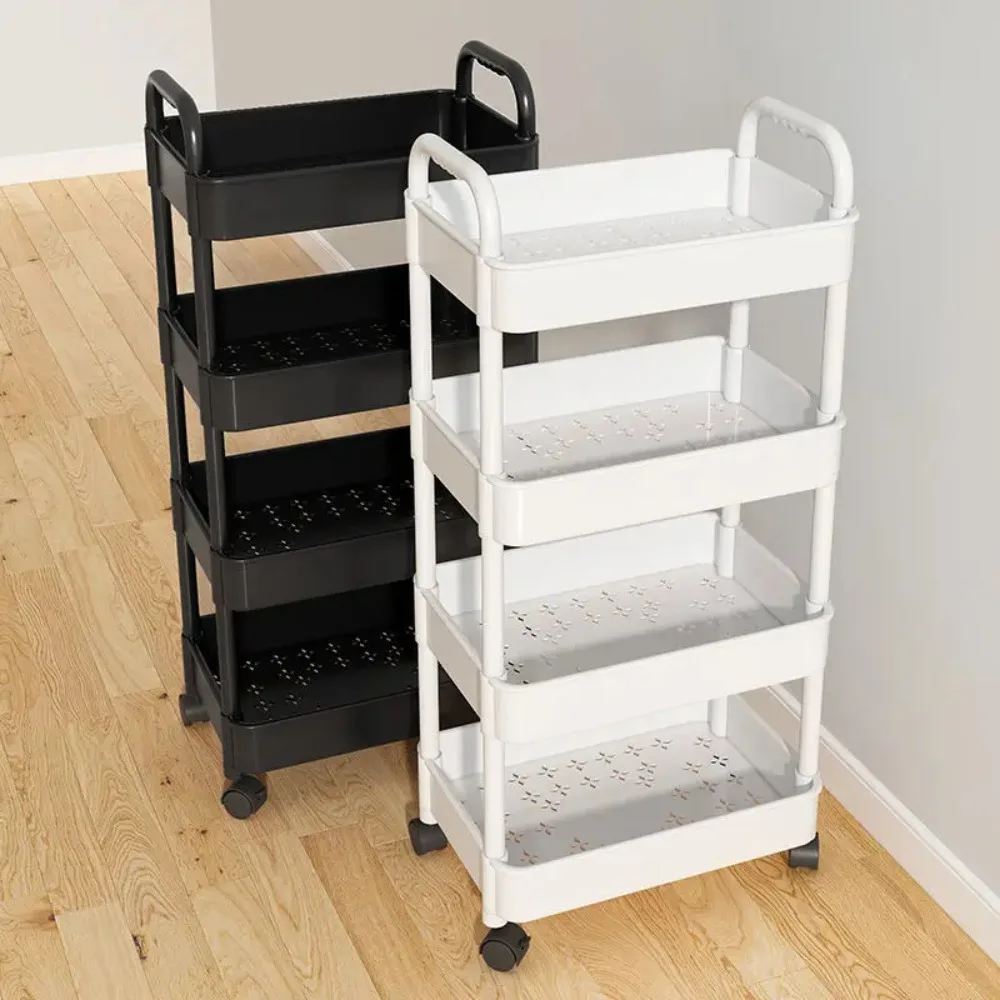 Multi Layer Mobile Storage Trolley Rack f 7