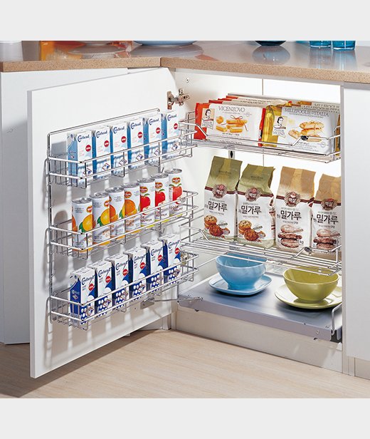Kitchen cabnet Tray Caben storage rack PTJ017JK 2